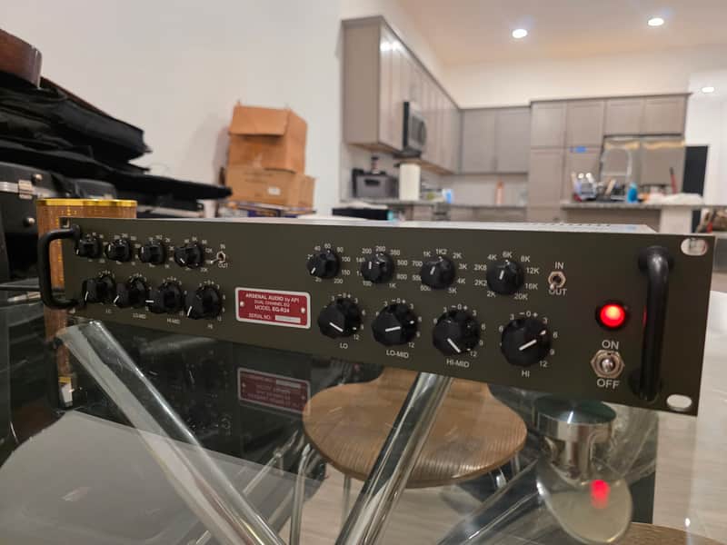 Arsenal Audio by API DUAL CHANNEL EQ MODEL EQ-R24 2008