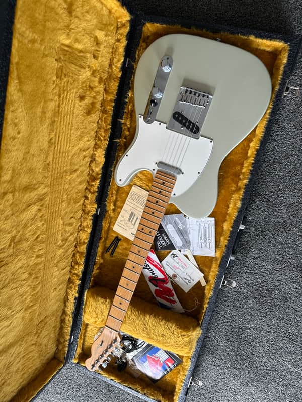 1997 Fender American Standard Telecaster - Inca Silver