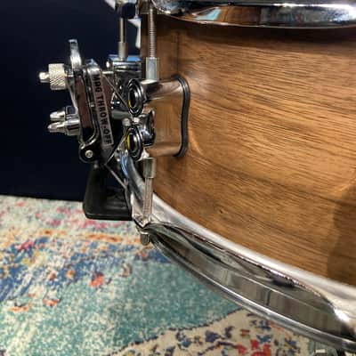 PDP - 5x14" Limited Edition, 20-Ply Maple/Walnut Snare Drum, Natural Satin Walnut 2012–2015 image 8