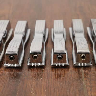 Ludwig USA Classic Large Bowtie Drum Lugs 6pk Vintage 1960's #1 image 2