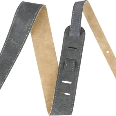 FENDER - Reversible Suede Strap  Gray/Tan  2 - 0990691024 image 1