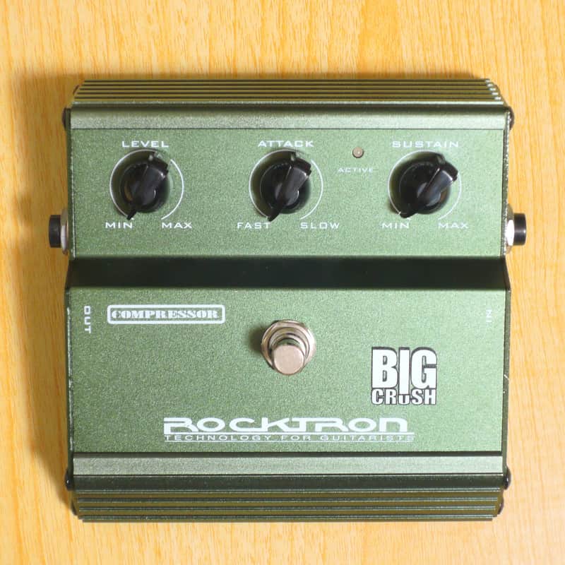 Rocktron Big Crush Compressor 2000s - Green image 1