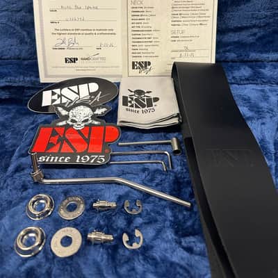 ESP M-II NTB FR USA - Arctic Blue Sparkle #26542 image 12