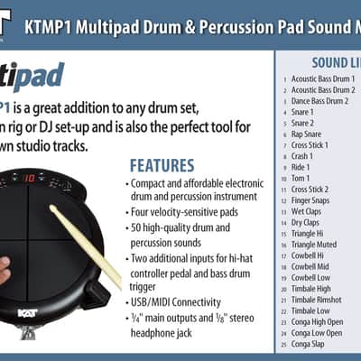 KAT Percussion MULTIPAD 2022 BLACK image 4