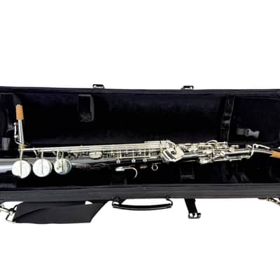 Forestone SX II Black Panther Lacquer Soprano Saxophone TITANIUM COPPER image 1