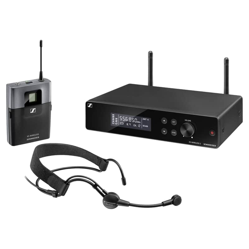 Sennheiser XSW 2-ME3-A Wireless Headset Microphone System *USA Small Business*