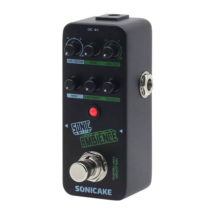 SONICAKE Sonic Ambience Multi Mode Tap Tempo Delay and Reverb Guitar Bass Effect image 1
