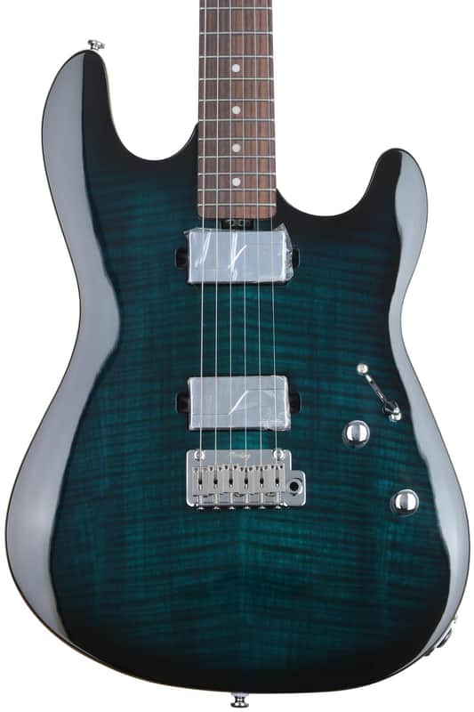 Sterling By Music Man Sabre Electric Guitar - Deep Blue Burst image 1