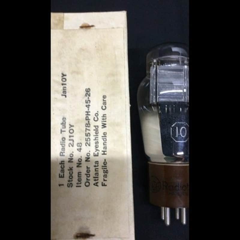 NOS RCA Type 10 (10Y, 801) VT-25 Amplifier VACUUM TUBE Tested GREAT S.9802 image 1