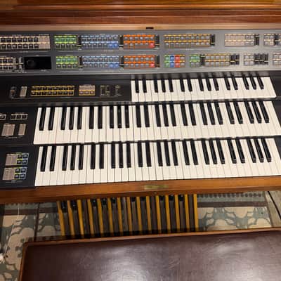 Yamaha Electone FX-20 Organ (Late 1980s–Early 1990s) – Brown image 2