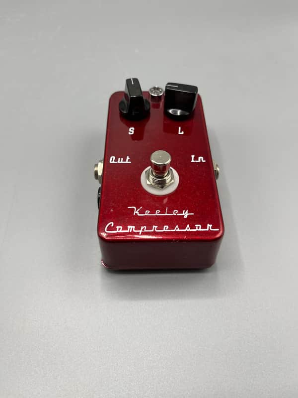 Keeley C2 2-Knob Compressor 2010s - Custom Red image 1