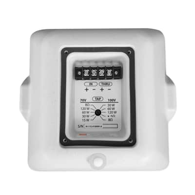 JBL AWC62 6.5" 120 Watt Indoor/Outdoor 70V Surface Mount Commercial Speaker image 10