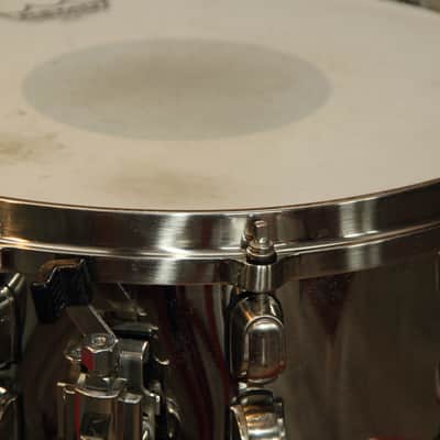 Tama Starclassic - COB Chrome Over Brass snare drum 14"x5.5 image 8
