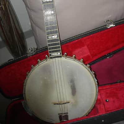 VEGA Banjo FW5 1961 Sunburns Rare image 1