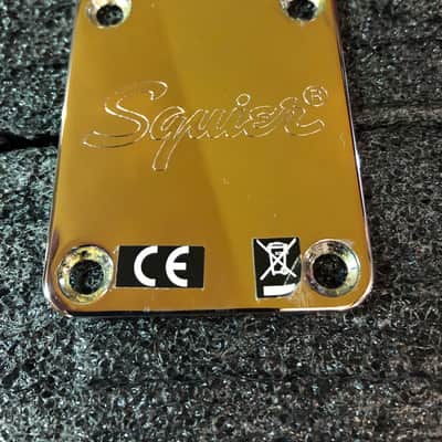 Fender Squire - Neck plates - Chrome image 1