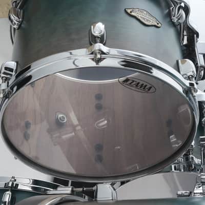 Tama WBST10R-SPF Starclassic Walnut/Birch Lacquer Rack Tom 10 - Satin Sapphire Fade image 6