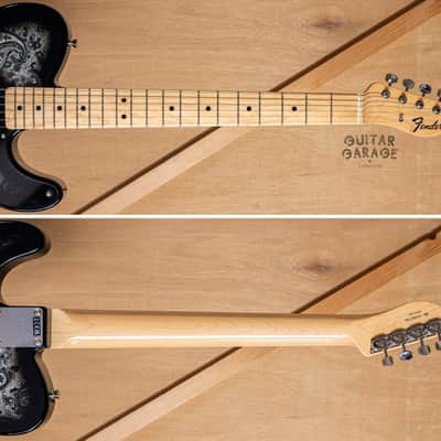 2025 Fender Japan Telecaster Limited Edition Black Paisley - USA-spec wiring - stunning MIJ! image 5