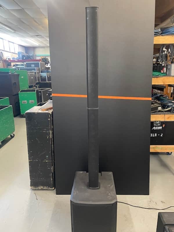 Turbosound iNSPIRE iP2000 Powered Column Loudspeaker with 12" Subwoofer (PAIR) image 1