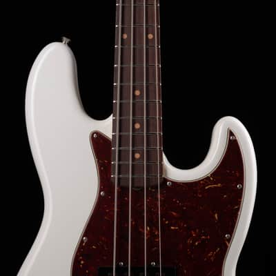 Fender Custom Shop 1964 Jazz Bass Closet Classic Olympic White image 4