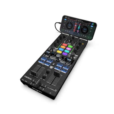 Reloop Mixtour Pro, Portable All-In-One 4-Deck DJ Controller with Audio Interface image 7