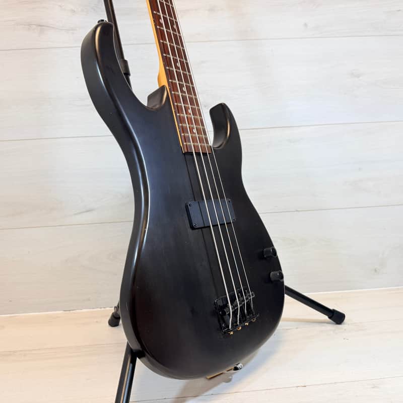 Dean Edge 14 4-String Bass Guitar Satin Black 2000's image 1