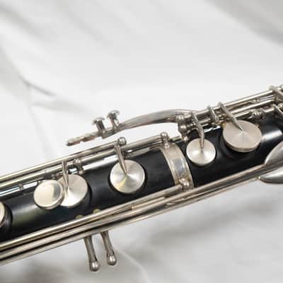Selmer-Paris Selmer Paris Model 33 Professional Wood Bass Clarinet, Beautiful Silver, Low Eb image 9
