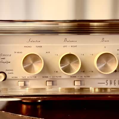 🔥 Sherwood S-5500 II Tube Integrated Amplifier (1960s) — Clean, Serviced, Fully Working 🔥 image 2