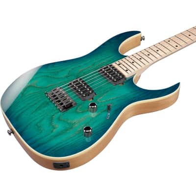 Ibanez RG421AHM RG Standard Electric Guitar - Blue Moon Burst image 7