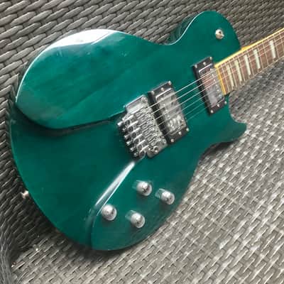 Hyundai Les Paul with Tremolo futuristic model Vintage 80’s floyd rose style Korea ? japan? image 14
