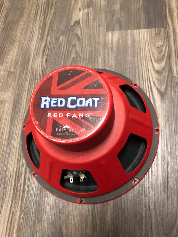 Eminence Red fang Red Coat 12''  8 ohm. image 1