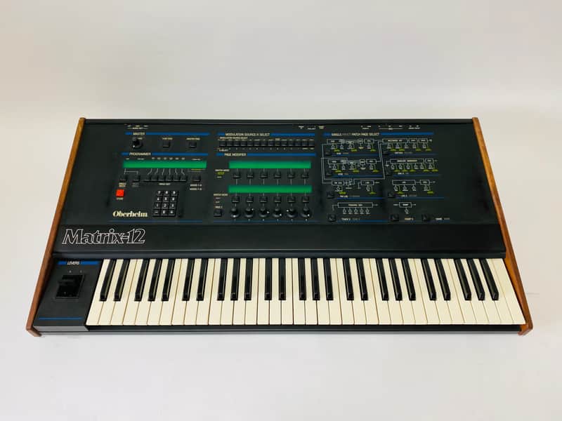 Oberheim Matrix-12 US version, serviced ! image 1