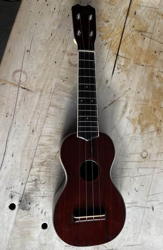 Rutan Style Two Soprano Ukulele 1920ies - Mahogany image 1