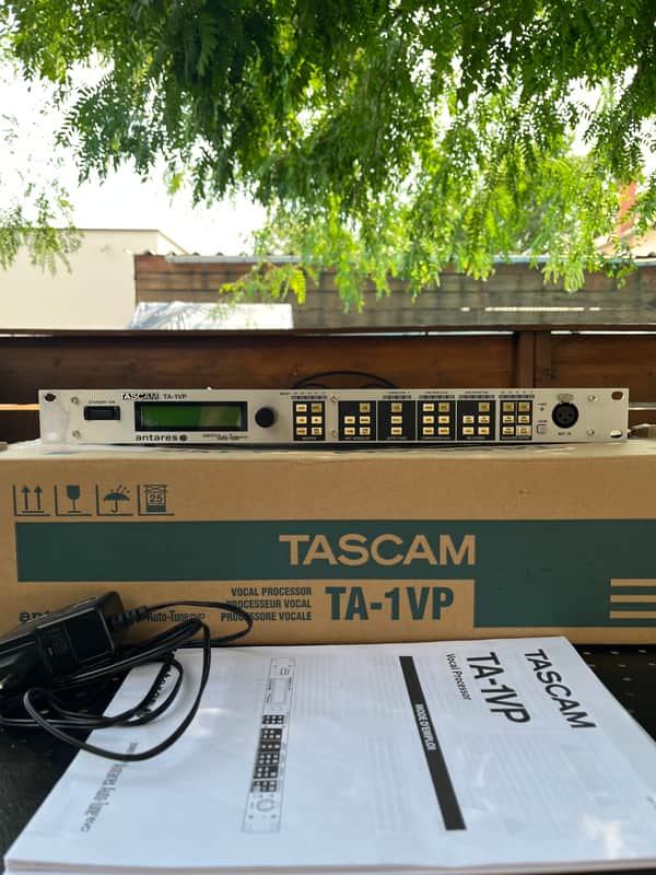 TASCAM TA-1VP Vocal Processor 2011 - Present - Silver image 1