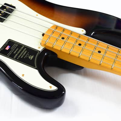 Fender 75th Anniversary American Professional PJ Bass - 2-Color Sunburst image 5