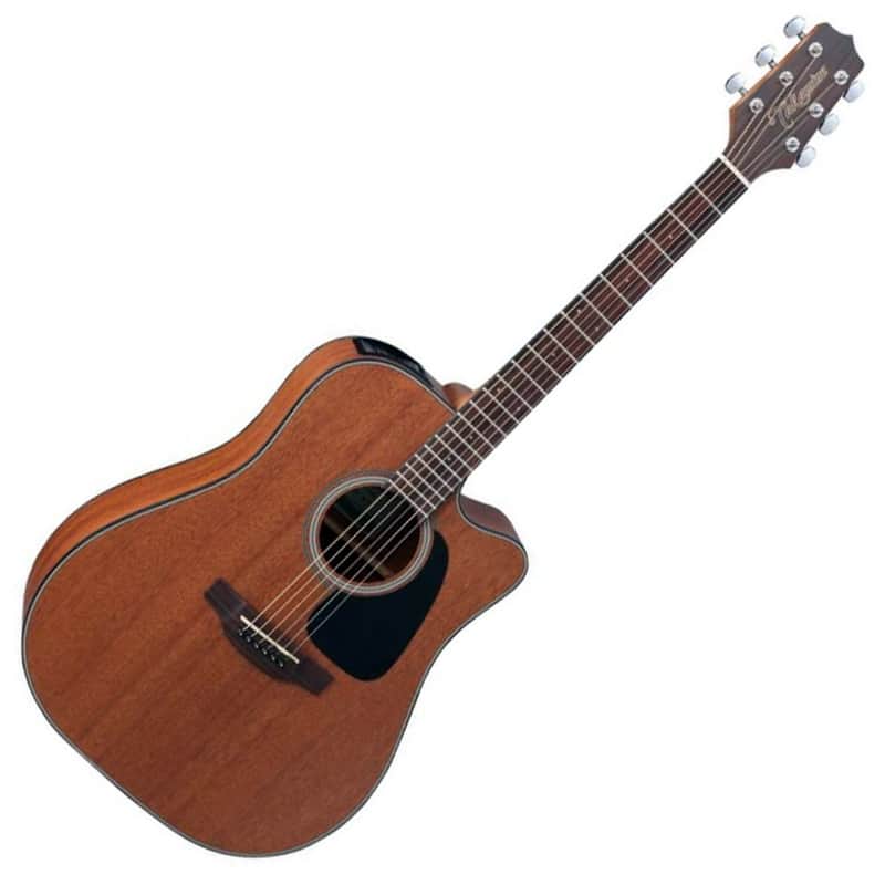 Takamine GD11MCE G11 Series Mahogany Dreadnought Cutaway Acoustic/Electric Guitar Natural image 1