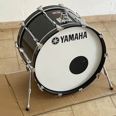Yamaha 9000 Recording Custom 22x14" Bass Drum black piano image 2