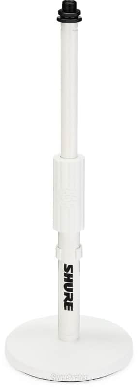Shure SH-DESKTOP1 Microphone Stand - White (DESKTOP1Wd2) image 1