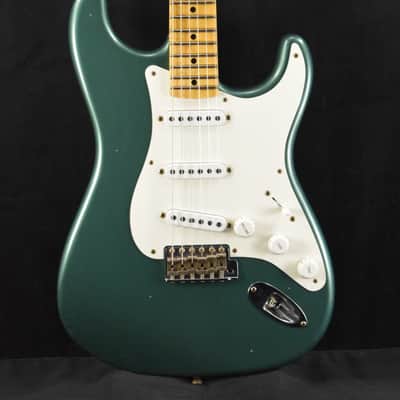 Mint Fender Custom Shop '56 Stratocaster Journeyman Relic Aged Sherwood Green Metallic image 1