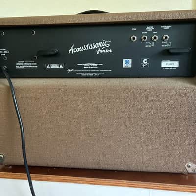 Fender Acoustasonic Junior 2-Channel 2 x 40-Watt 2x8" Acoustic Guitar Amp 1997 - 2003 - Brown image 2