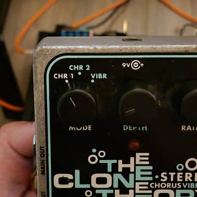 Electro-Harmonix Clone Theory Stereo Analog Chorus / Vibrato 2007 - Present - Black image 4