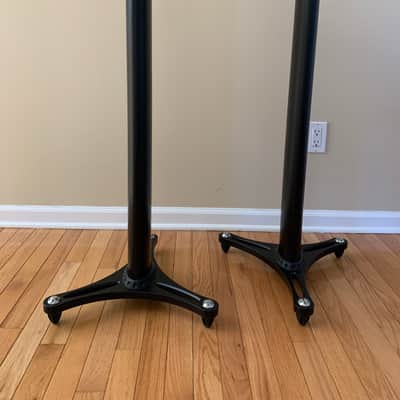 Ultimate Support MS90/45B Monitor Stands (Pair) 2010s - Black image 9