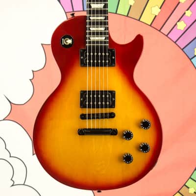 Used 1991 Gibson Les Paul Studio Lite Electric Guitar, Cherry Sunburst, Hardcase image 1