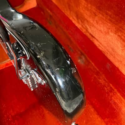 1976 Black Fender Stratocaster with Maple Fretboard, 3-Bolt Neck, new frets image 15