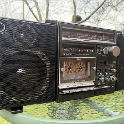 Sanyo MR-X910 Rare Vintage BoomboxJapan  Cassette Deck  Warranty Serviced image 5