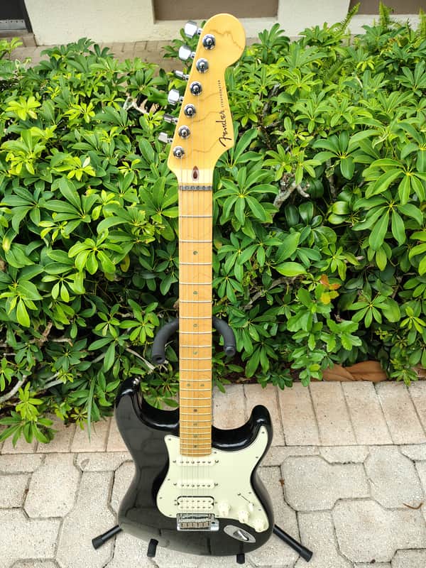 Fender American Deluxe Stratocaster Black Fat Strat *UNPLAYED* 2002 image 1