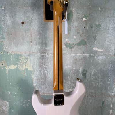Squier Classic Vibe '50s Stratocaster - White Blonde with Gold Hardware image 8