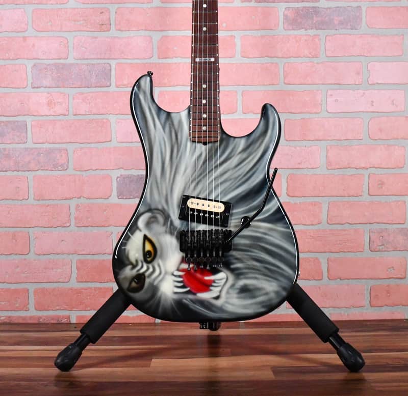 Kramer Baretta Single Hum 1987 Abominable Graphic w/OHSC image 1