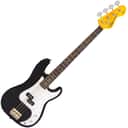 Vintage Bass V4BK Classic Split PU, Boulevard Black