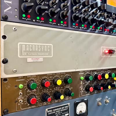 Magnasync Tube preamplifier c 1950’s original vintage USA micpre line amp Bild 2