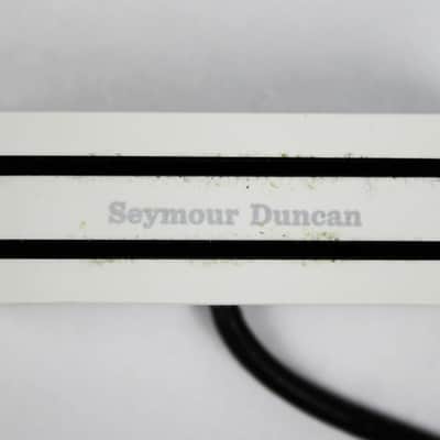 Seymour Duncan SHR-1b Hot Rails Strat Bridge Pickup - White image 3